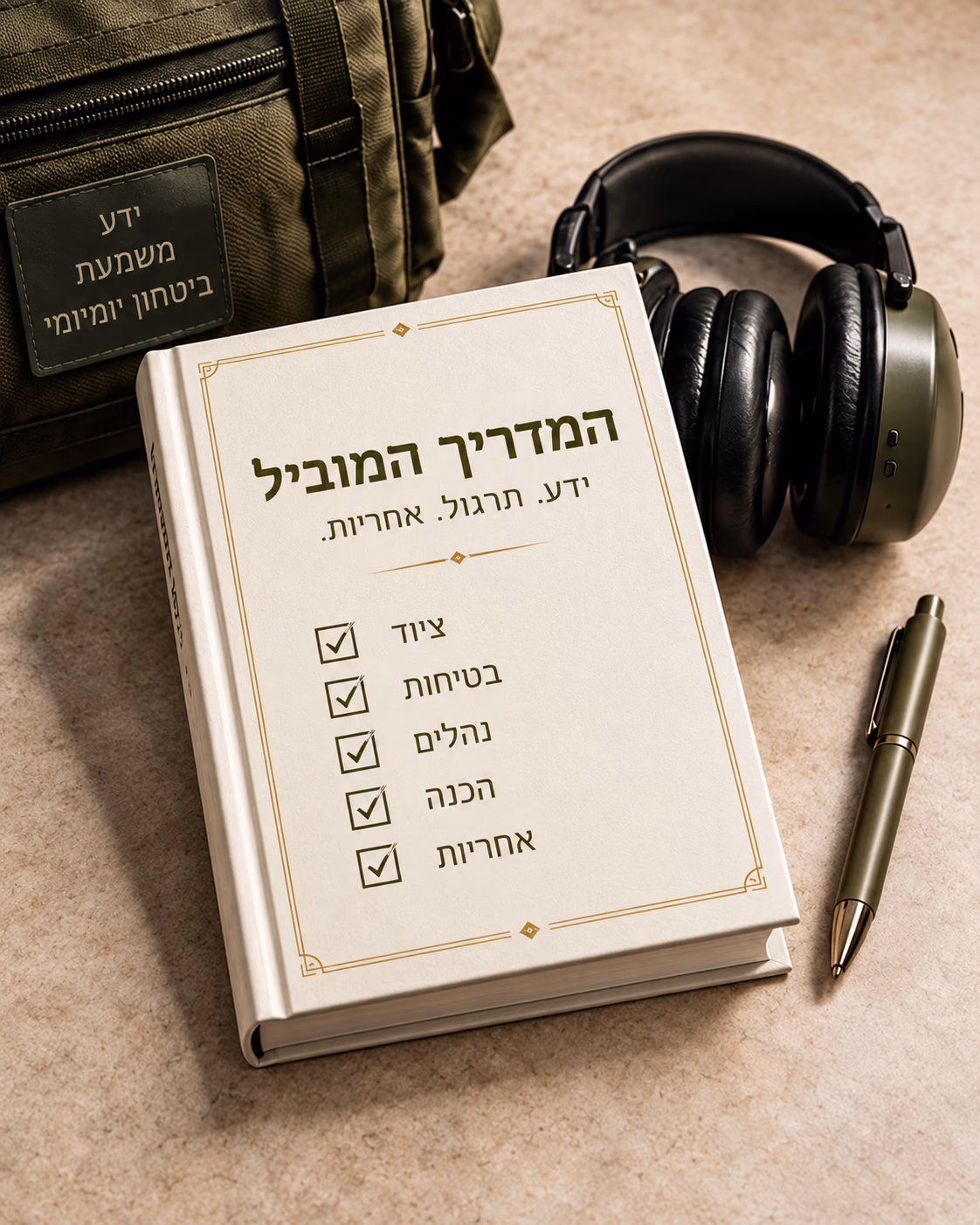 ספר המדריך המוביל — ידע, תרגול ואחריות